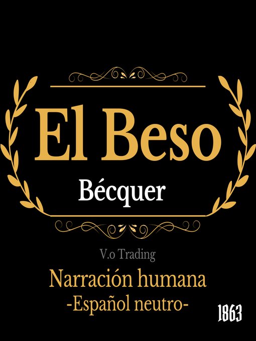 Title details for El beso by Gustavo Adolfo Bécquer - Available